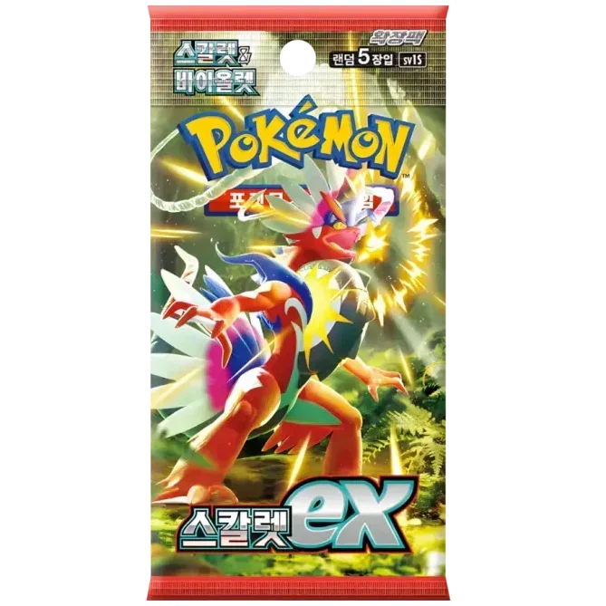 Booster Box Scarlet EX | POKÉMON | Coréen