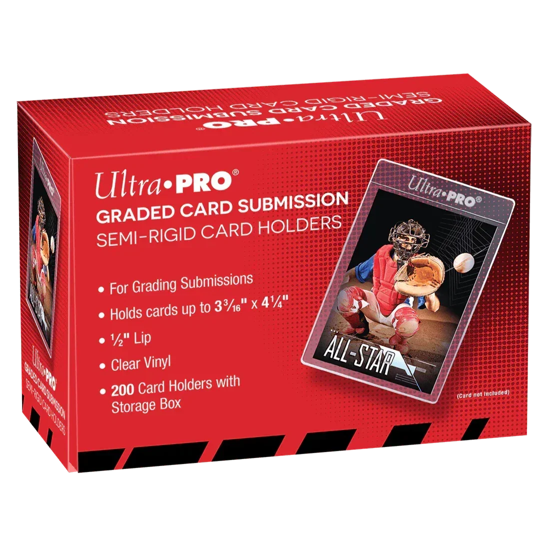 Protège-cartes semi-rigides pour gradation 1/2 pouce | Ultra Pro | 100/200 unités