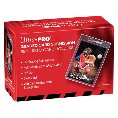 Protège-cartes semi-rigides pour gradation 1/2 pouce | Ultra Pro | 100/200 unités