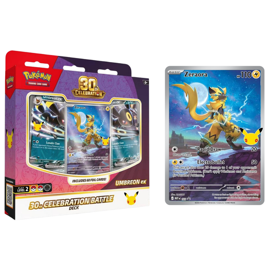 30th Celebration Deluxe Battle Deck - Espeon ex / Umbreon ex (Preventa) - Umbreon