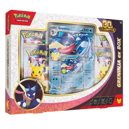 30th Celebration - Greninja ex / Sylveon ex Box (Preventa) - Greninja EX