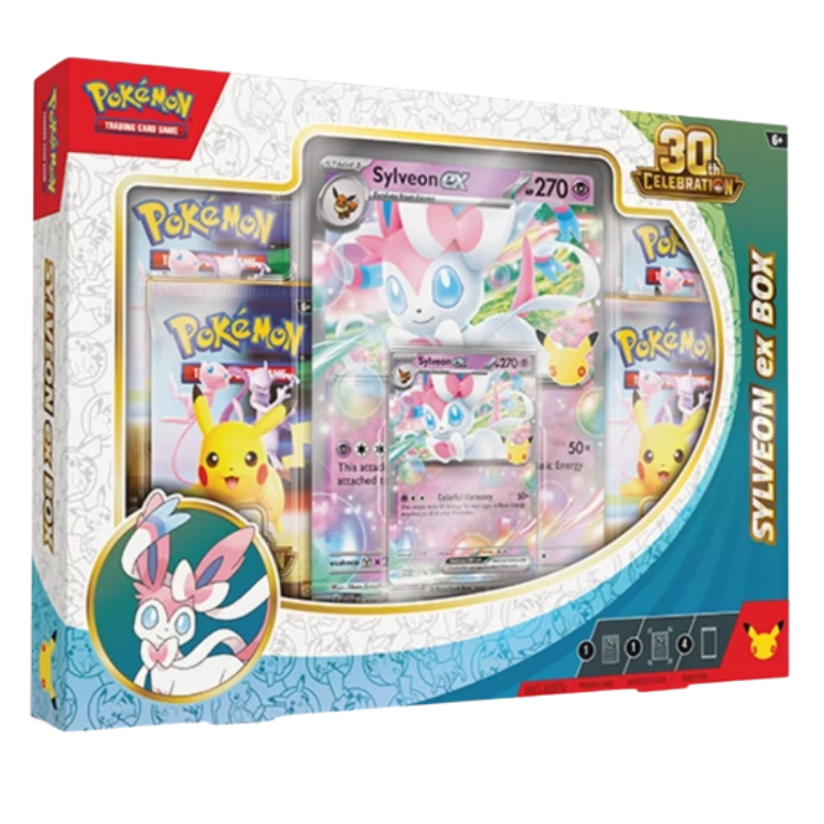 30th Celebration - Greninja ex / Sylveon ex Box (Preventa) - Sylveon EX