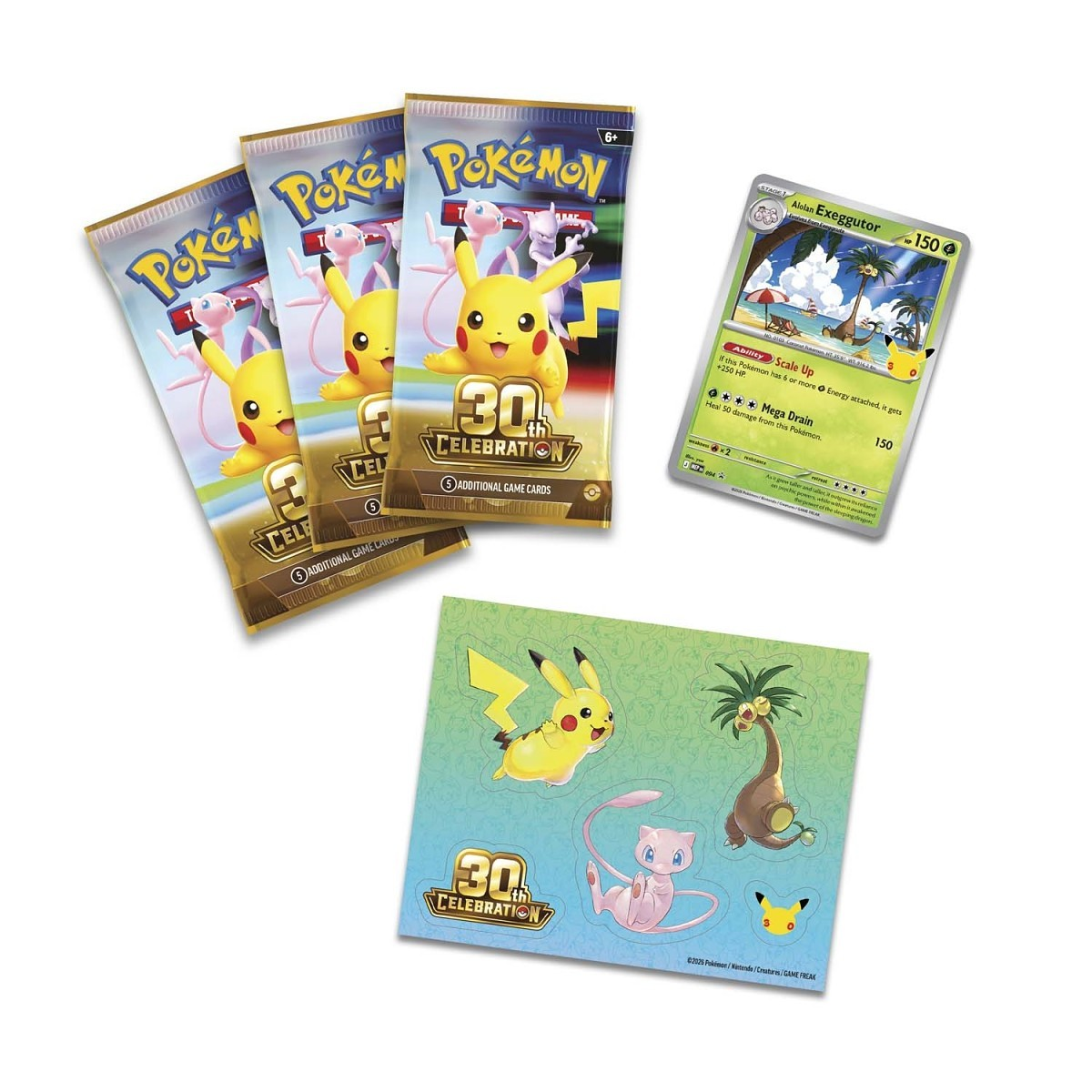 30th Celebration Tech Sticker Collection (Preventa) - Lucario