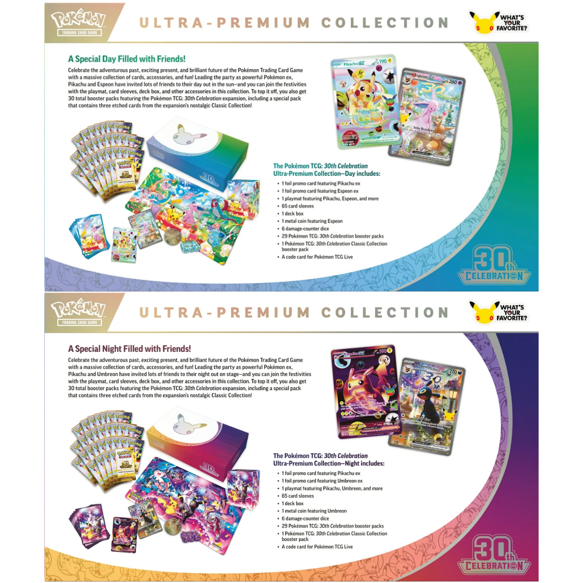 30th Celebration Ultra-Premium Collection - Día / Noche (Preventa) - Noche - Umbreon