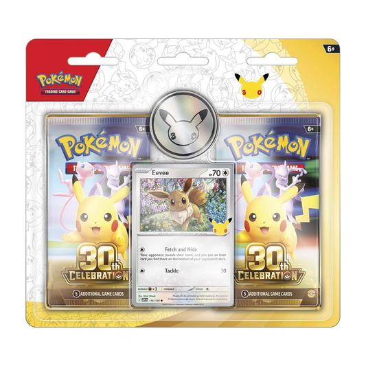 30th Celebration - Eevee 2-Pack Blister (Preventa)