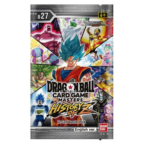 B-27 Booster Pack | History of Z | DRAGON BALL | Inglés