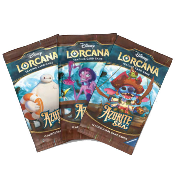 Descubre el Booster Pack Azurite Sea de Lorcana