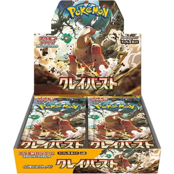 Booster Box Clay Burst | POKÉMON | Japonés