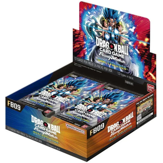FB09 Booster Pack | Dual Evolution | Fusion World | Dragon Ball | Inglés