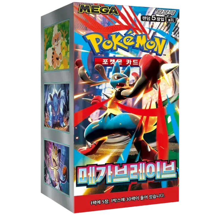 Booster Box Mega Brave | POKÉMON | Coréen