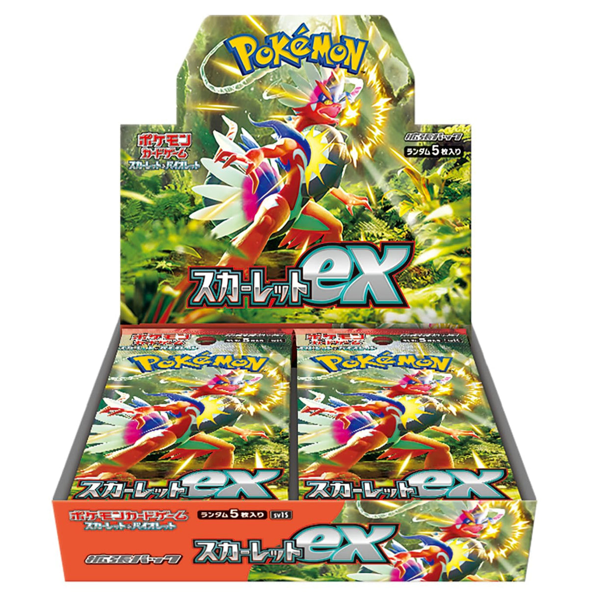 Booster Scarlet EX | POKÉMON | Japonais