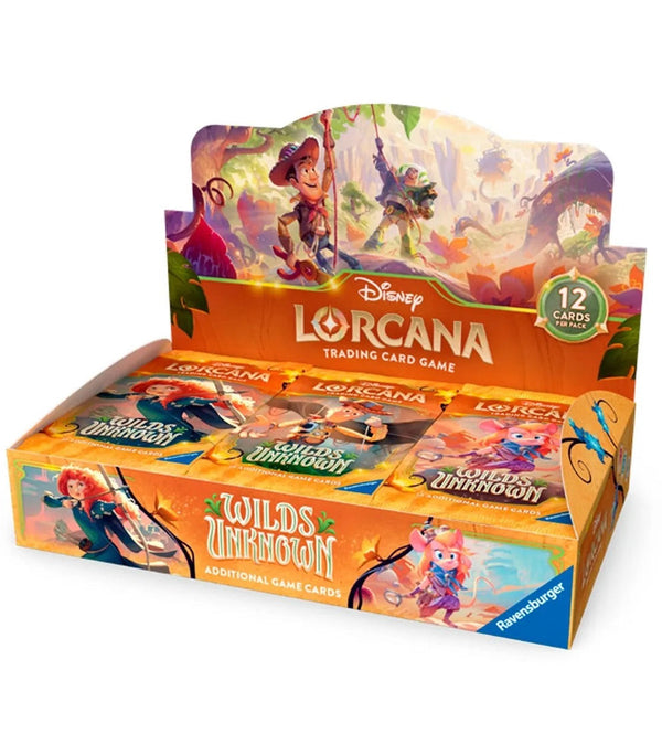 LORCANA Booster Box: Wilds Unknown – Edición en inglés