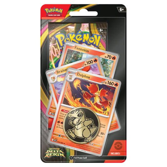 Premium Checklane 1-Pack Blister - Delphox | POKÉMON | Inglés