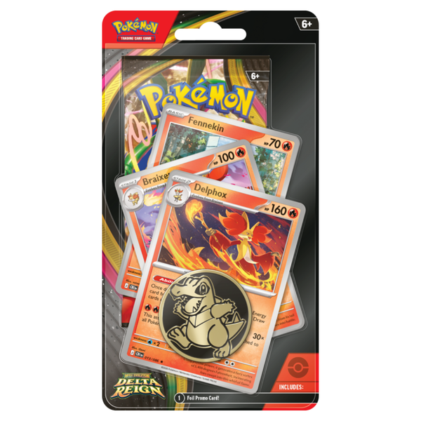 Premium Checklane 1-Pack Blister - Delphox | POKÉMON | Inglés