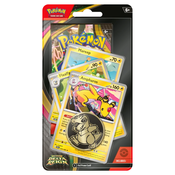 Premium Checklane 1-Pack Blister - Ampharos | POKÉMON | Inglés