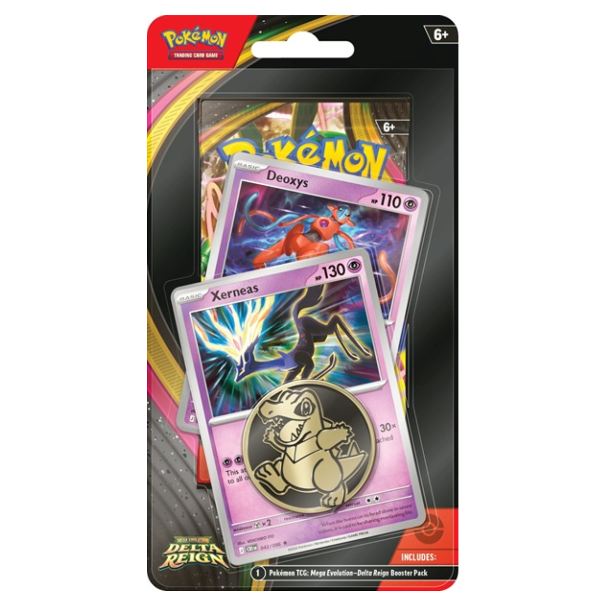 Premium Checklane 1-Pack Blister - Xerneas & Deoxys | POKÉMON | Inglés