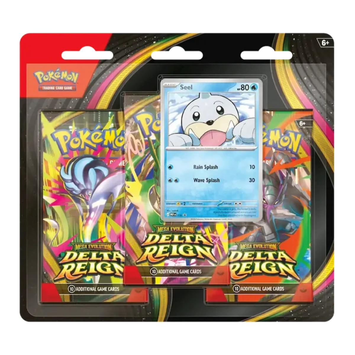 Delta Reign: Seel 3-Pack Blister | POKÉMON | Inglés