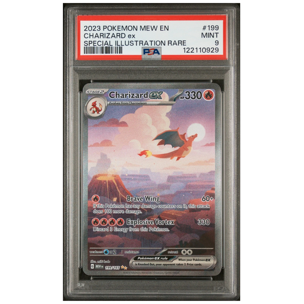 Charizard ex (199/165) | PSA 9 - Pokémon 151