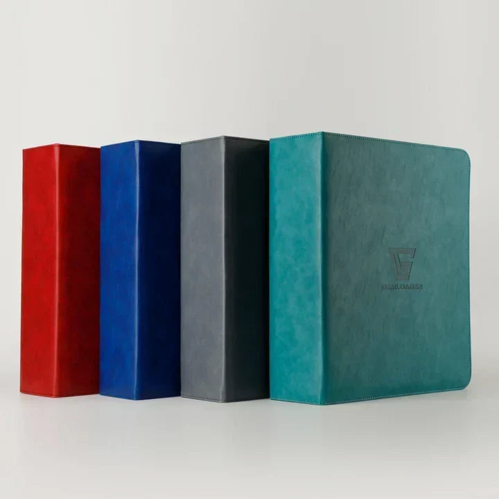 Álbum Premium para Cartas Gradeadas - Gris | GEMLOADER | 28 Huecos