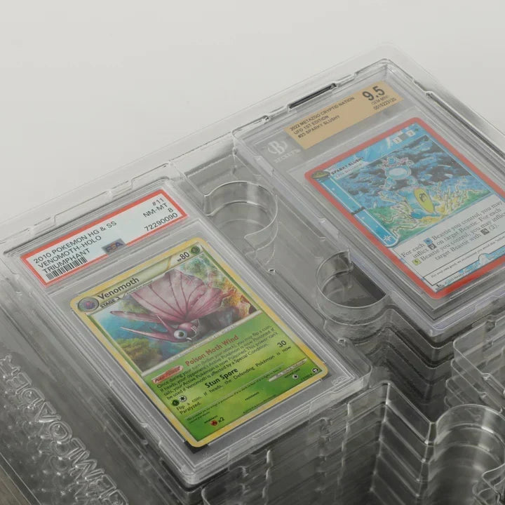 Álbum Premium para Cartas Gradeadas - Rojo | GEMLOADER | 28 Huecos