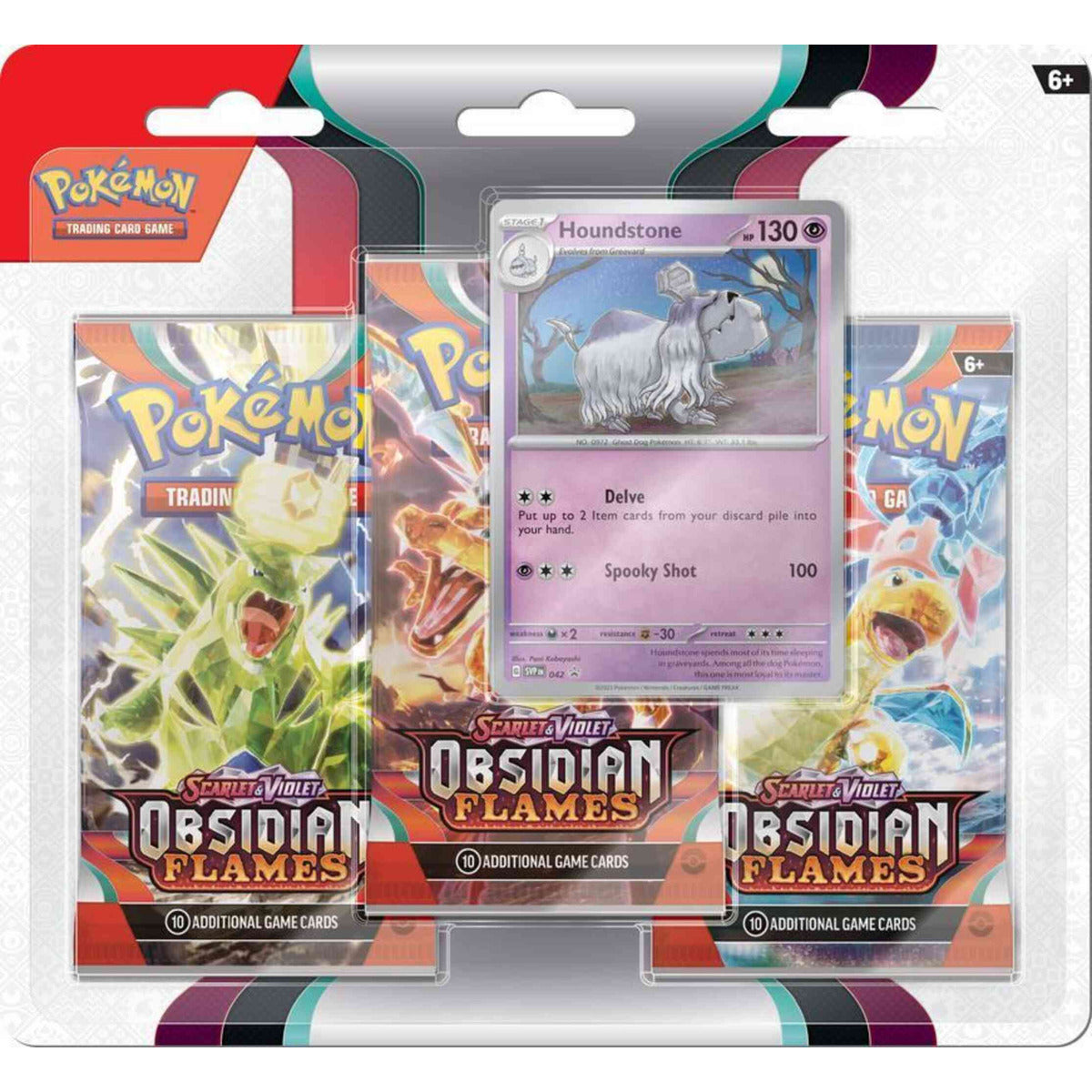 Obsidian Flames: 3-Pack Blister - Houndstone