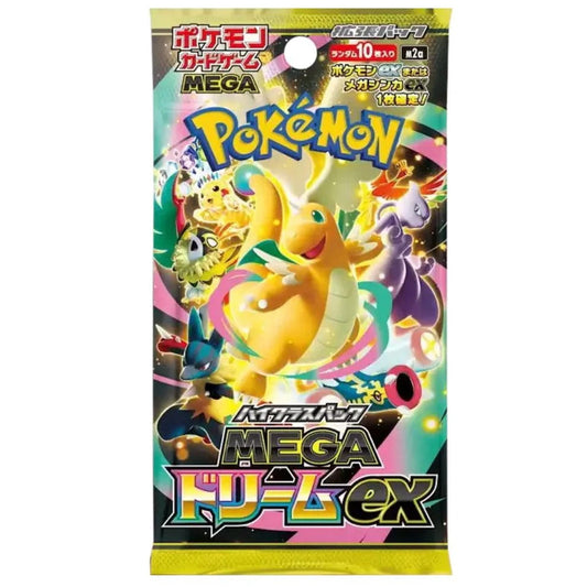 Mega Dream EX Booster Pack | Pokémon | Japonés