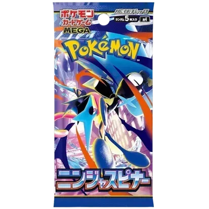 Ninja Spinner Booster Pack| Pokémon | Japonés