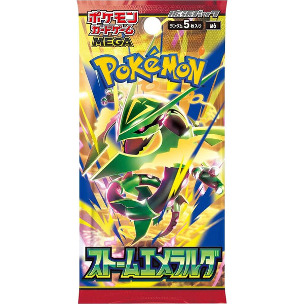 Storm Emeralda Booster Pack | Pokémon | Japonés