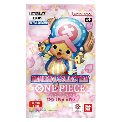 EB-01 Booster Pack | One Piece | Memorial Collection | Inglés