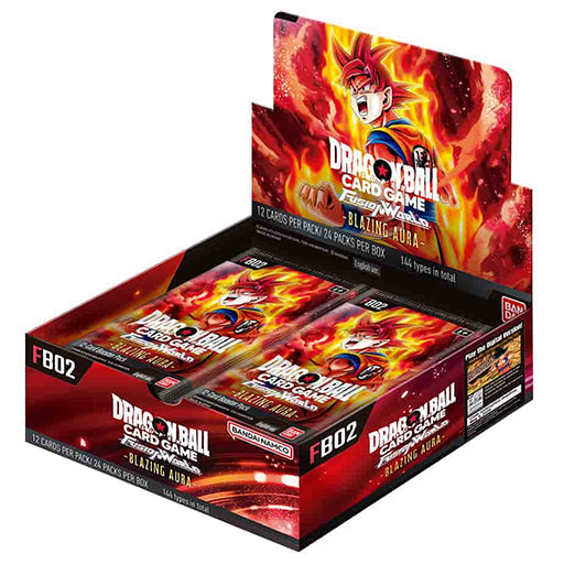 Booster Box FB02 | Blazing Aura | Fusion World | DRAGON BALL | Inglés