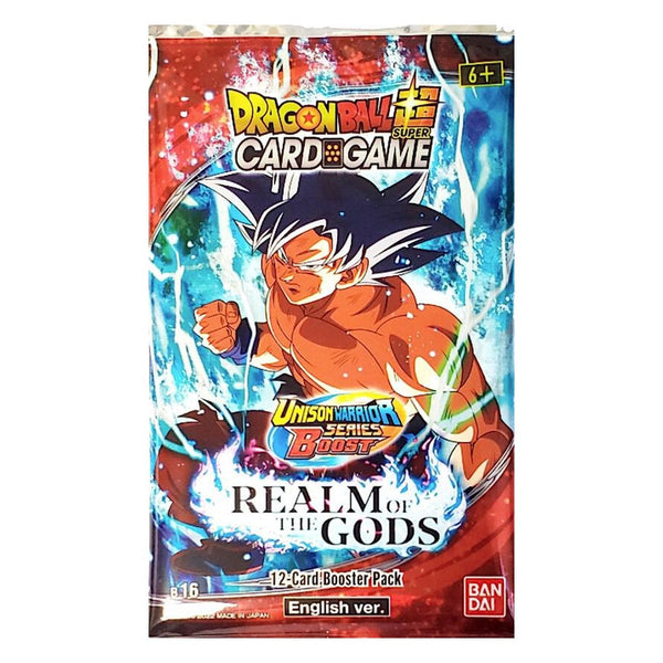 B-16 Booster Pack | Realm of the Gods | DRAGON BALL | Inglés