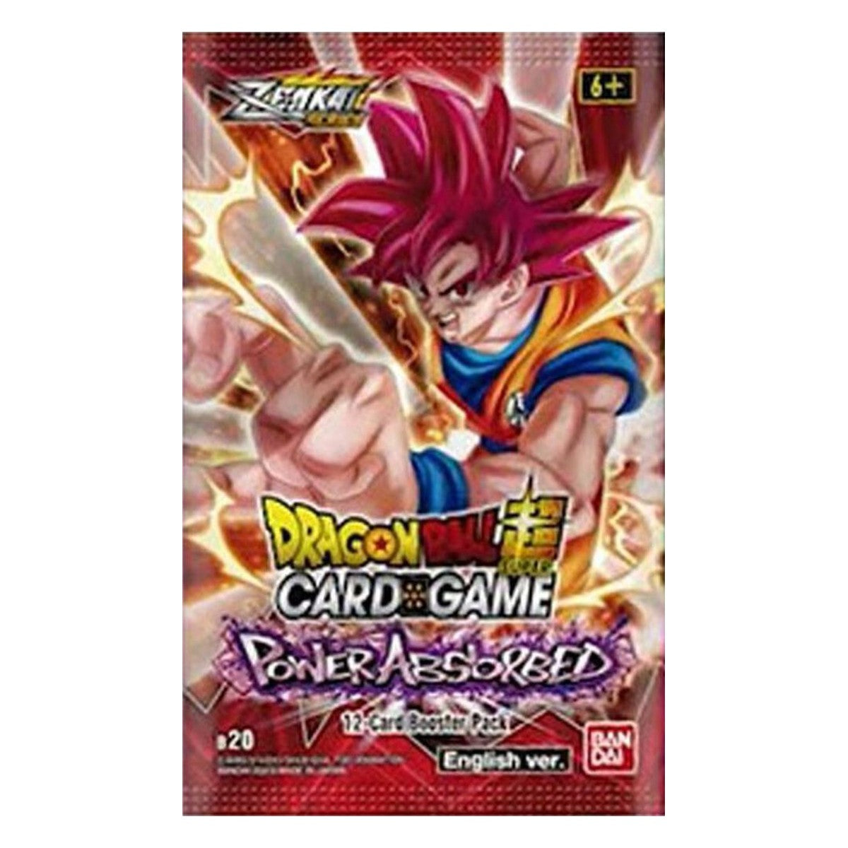B-20 Booster Pack | Power Absorbed | DRAGON BALL | Inglés