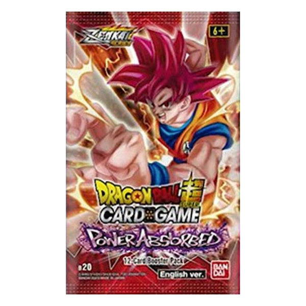 B-20 Booster Pack | Power Absorbed | DRAGON BALL | Inglés