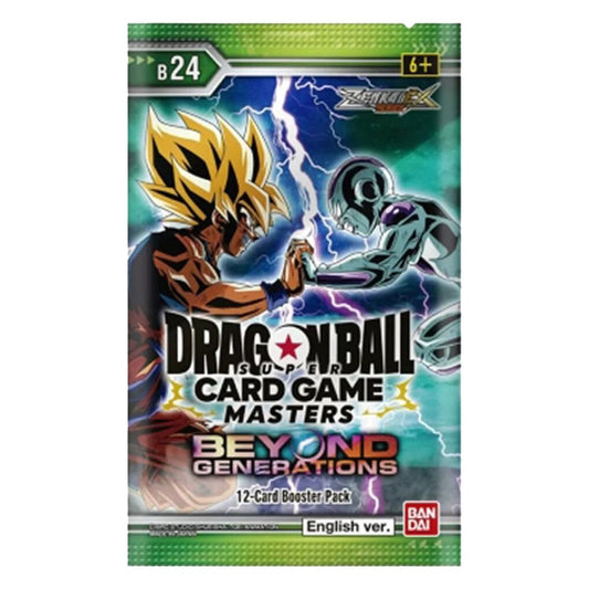 B-24 Booster Pack | Beyond Generations | DRAGON BALL | Inglés