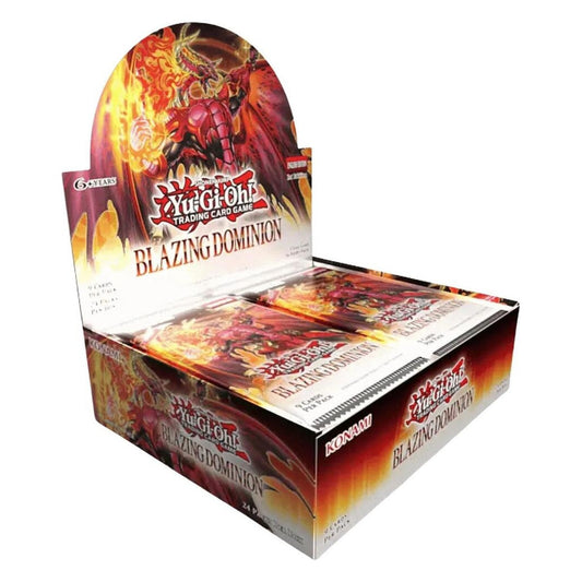 Blazing Dominion Booster Box (1st Edition) | YU-GI-OH! | Inglés