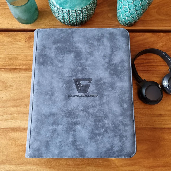 Álbum Premium para Toploaders de 9 Bolsillos - Azul Tiffany | GEMLOADER | 216 Bolsillos