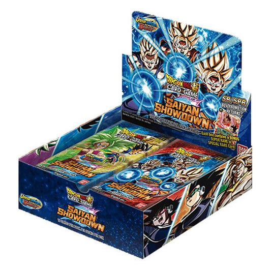 Booster Box B-15 | Saiyan Showdown | DRAGON BALL | Inglés
