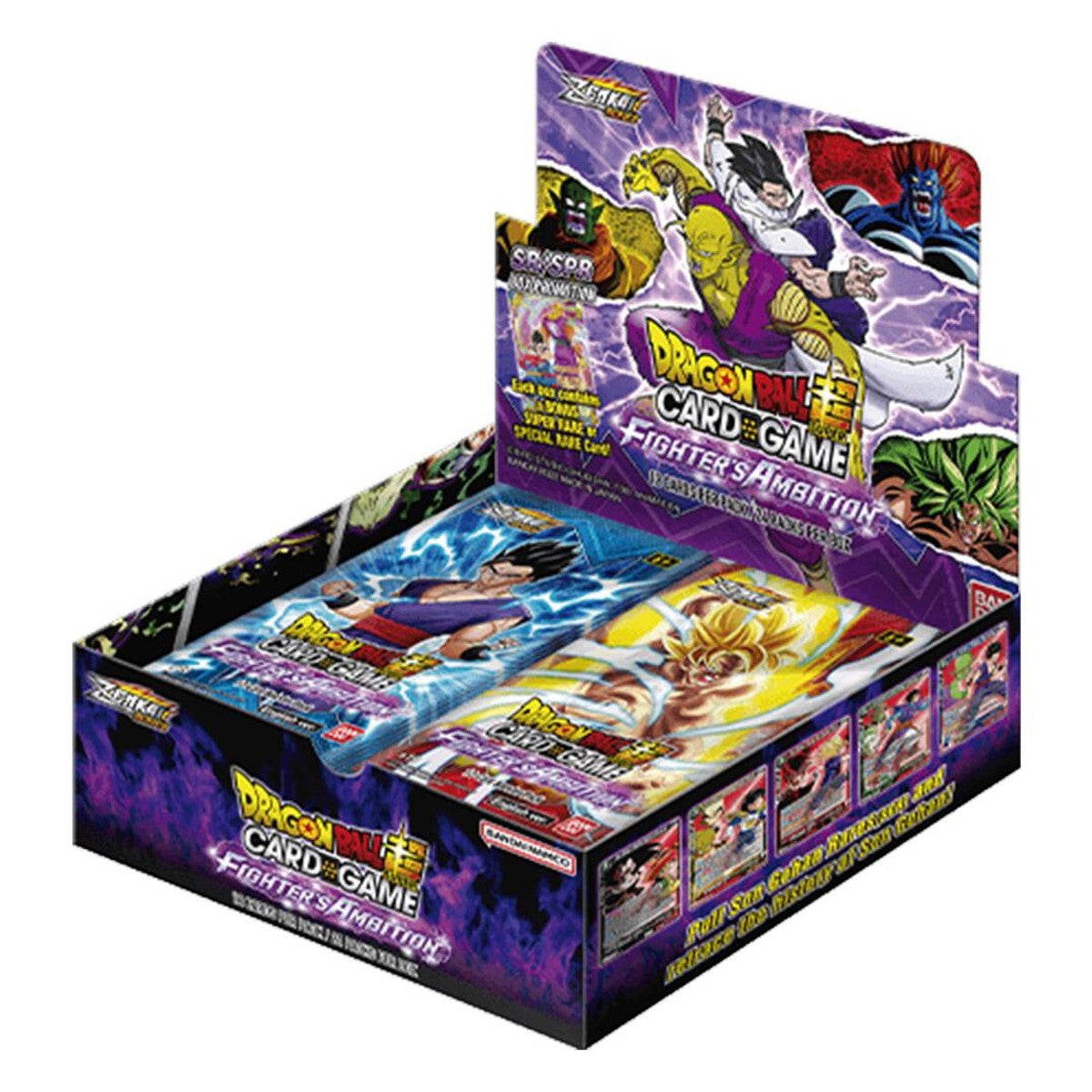 Booster Box B-19 | Fighter's Ambition | DRAGON BALL | Inglés