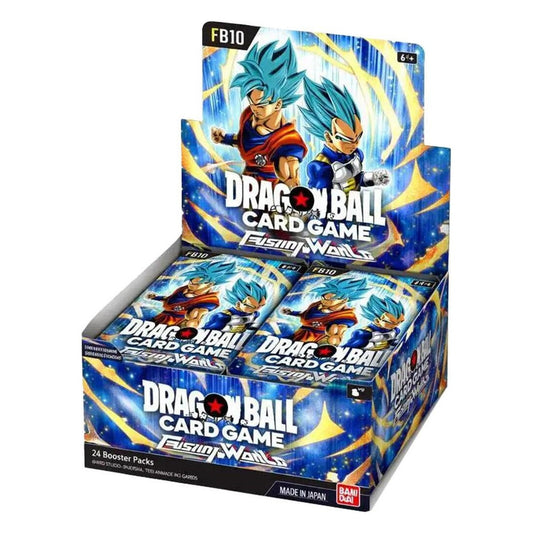 Booster Box FB10 | Cross Force | Fusion World | DRAGON BALL | Anglais