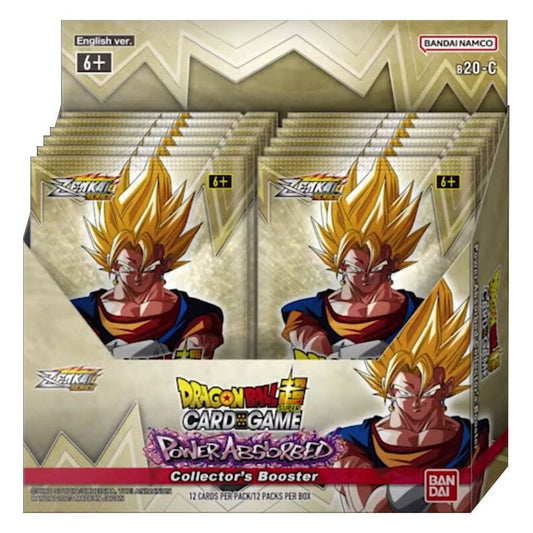 Collector's Booster Box B-20 | Power Absorbed | DRAGON BALL | Inglés