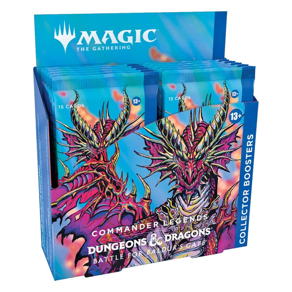Commander Legends: Battle for Baldur's Gate Collector Booster Box | MAGIC: THE GATHERING | Inglés