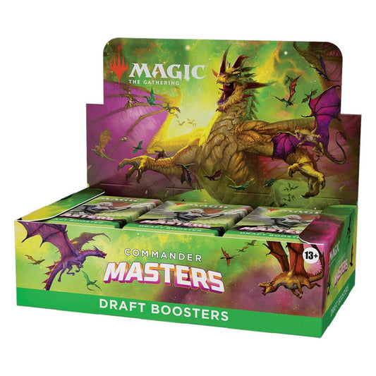 Commander Masters Draft Booster Box | MAGIC: THE GATHERING | Anglais