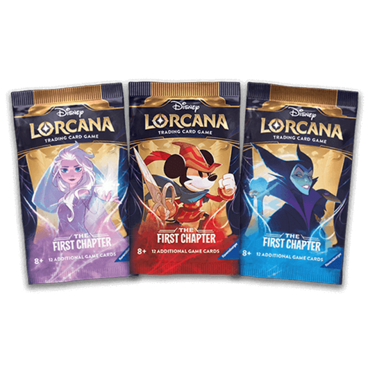 The First Chapter de LORCANA Booster Pack – Inglés