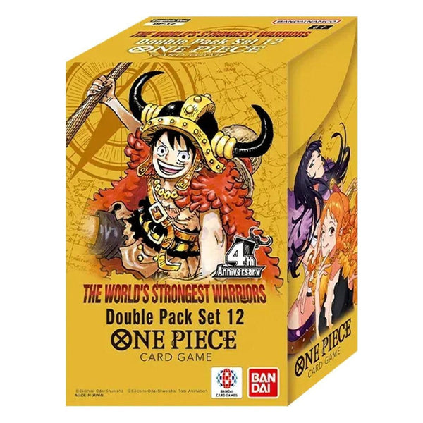 Double Pack Set Vol.12 [DP-12] | ONE PIECE | The World's Strongest Warriors | Anglais