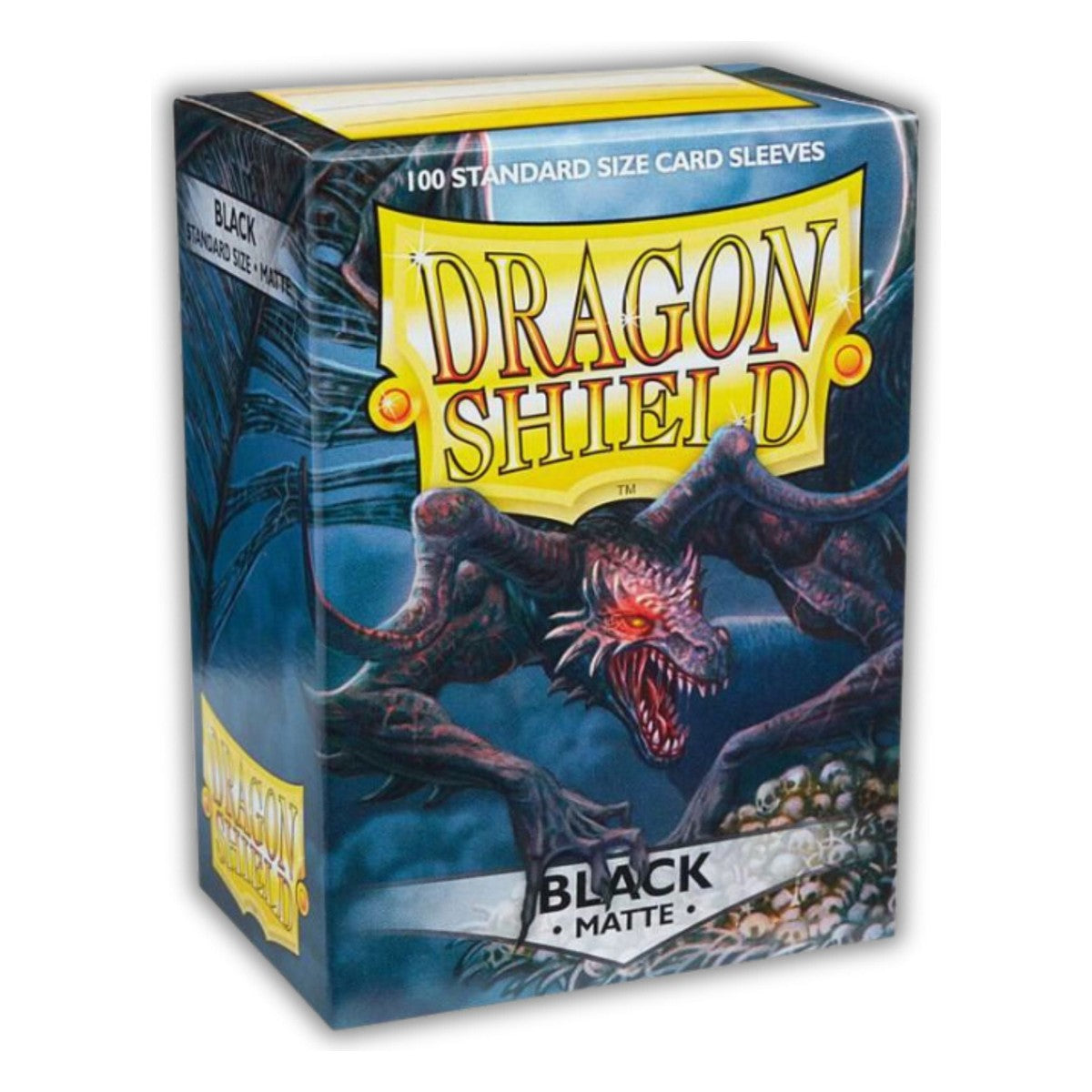 Fundas Dragon Shield Matte – Negro (100 uds.) | Tamaño Estándar