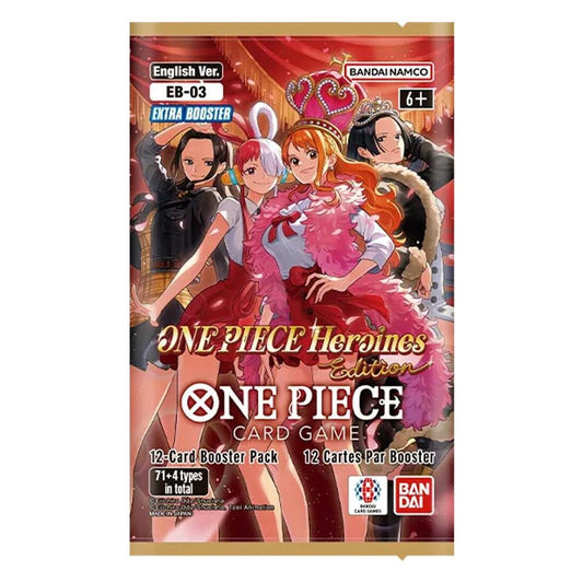 EB-03 Extra Booster Pack | ONE PIECE | Heroines Edition | Inglés