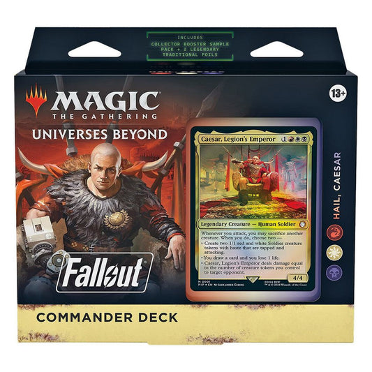 Fallout Commander Deck - Hail, Caesar | MAGIC: THE GATHERING | Inglés