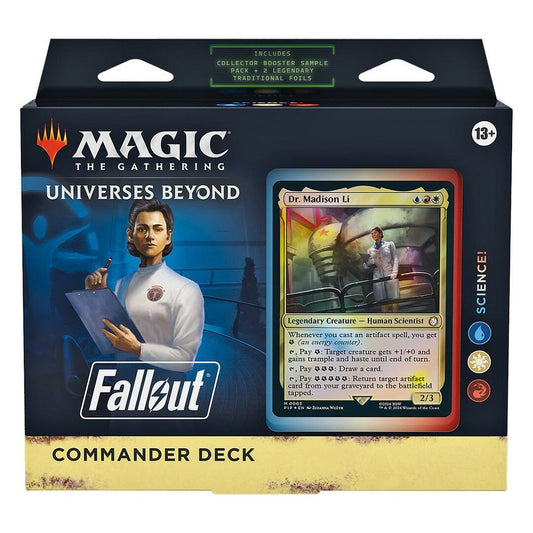Fallout Commander Deck - Science! | MAGIC: THE GATHERING | Inglés