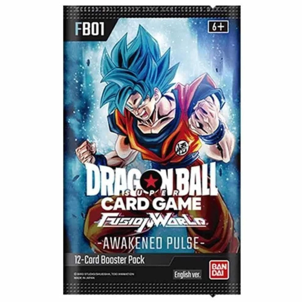 FB01 Booster Pack | Awakened Pulse | Fusion World | DRAGON BALL | Inglés