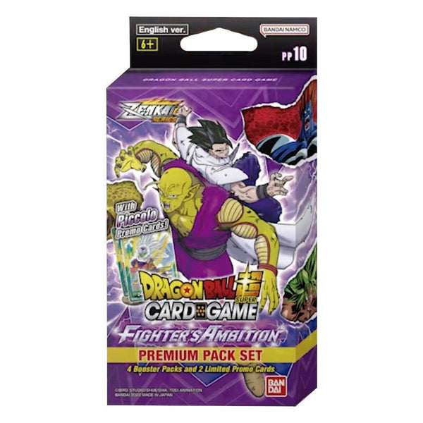 Fighter's Ambition Premium Pack Set [PP10] | DRAGON BALL | Inglés